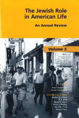 A zsidó szerep az amerikai életben: Egy éves áttekintés - The Jewish Role in American Life: An Annual Review