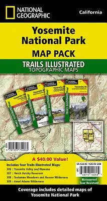 Yosemite Nemzeti Park [Térképcsomag] - Yosemite National Park [Map Pack Bundle]