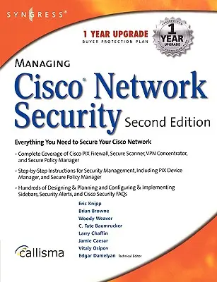 A Cisco hálózati biztonságának kezelése - Managing Cisco Network Security