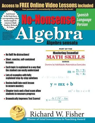 No-Nonsense Algebra, spanyol nyelvű kiadás - No-Nonsense Algebra, Spanish Language Version