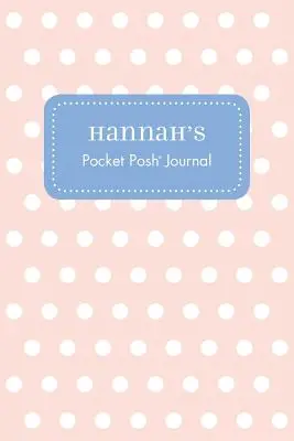 Hannah Pocket Posh naplója, pöttyös, pöttyös - Hannah's Pocket Posh Journal, Polka Dot