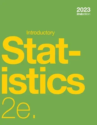 Bevezető statisztika 2e (kartonozott, fekete-fehér) - Introductory Statistics 2e (paperback, b&w)