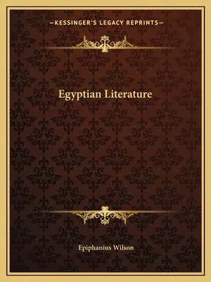 Egyiptomi irodalom - Egyptian Literature