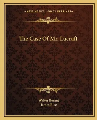 Lucraft úr esete - The Case Of Mr. Lucraft