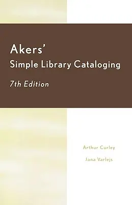 Akers egyszerű könyvtári katalogizálása - Akers' Simple Library Cataloging