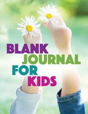 Prázdný deník pro děti - Blank Journal For Kids