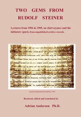 Két gyöngyszem Rudolf Steinertől - Two Gems from Rudolf Steiner