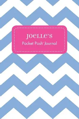 Joelle Pocket Posh naplója, ékzáras, Chevron - Joelle's Pocket Posh Journal, Chevron