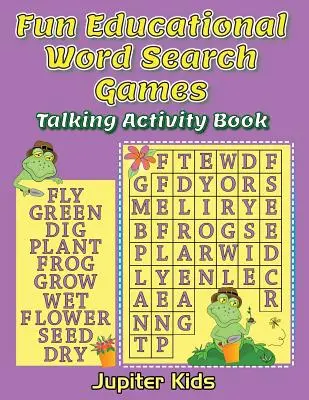 Szórakoztató oktató szókereső játékok: Beszélgetős Activity Book - Fun Educational Word Search Games: Talking Activity Book