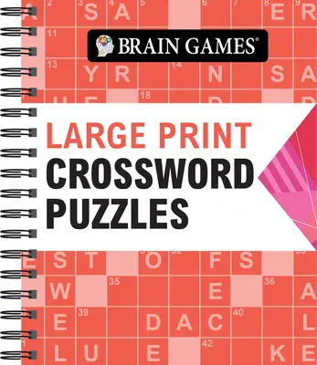Agyjátékok - nagyméretű keresztrejtvények (Arrow) - Brain Games - Large Print Crossword Puzzles (Arrow)