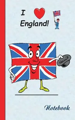 I Love England - noteszkönyv / Notizkönyv: Jegyzetfüzet, napló, csiklandós könyv zsebben / Motiv Notizbuch, Notebook, Einschreibbuch, Tagebuch, Kritzel - I Love England - Notebook / Notizbuch: Notebook, diary, titillation-book in pocket size / Motiv Notizbuch, Notebook, Einschreibbuch, Tagebuch, Kritzel