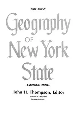 New York állam földrajza Kiegészítés - Geography of New York State Supplement