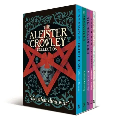 Aleister Crowley gyűjteménye: 5 könyvből álló, kartonozott dobozos sorozat - The Aleister Crowley Collection: 5-Book Paperback Boxed Set