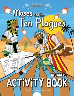 Mózes és a tíz csapás Tevékenységi könyv - Moses and the Ten Plagues Activity Book