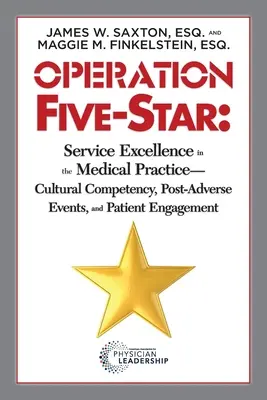 Ötcsillagos hadművelet: Kulturális kompetencia, nemkívánatos eseményeket követő intézkedések és a betegek elkötelezettsége - Operation Five-Star: Service Excellence in the Medical Practice - Cultural Competency, Post-Adverse Events, and Patient Engagement