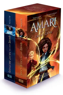 Amari 2-book Hardcover Box Set: Amari és az éjszakai testvérek, Amari és a nagy játék - Amari 2-Book Hardcover Box Set: Amari and the Night Brothers, Amari and the Great Game