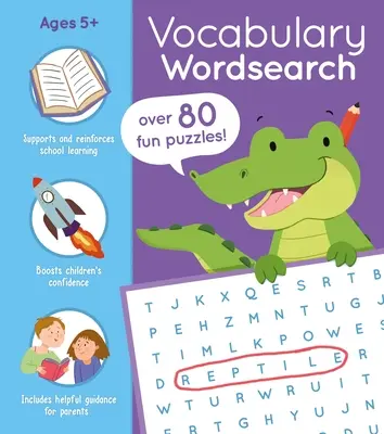 Szókincs-szókereső: Több mint 85 szórakoztató rejtvény! - Vocabulary Wordsearch: Over 85 Fun Puzzles!