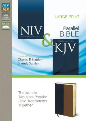 Side-By-Side Bible-PR-NIV/KJV-Large Print (Nagyméretű nyomtatás) - Side-By-Side Bible-PR-NIV/KJV-Large Print