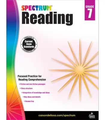 Spectrum Reading G.7 munkafüzet, 7. osztály - Spectrum Reading G.7 Workbook, Grade 7