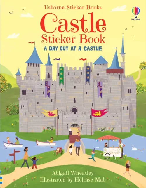 Vár matricás könyv - Castle Sticker Book