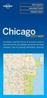 Lonely Planet Chicago várostérkép 1 - Lonely Planet Chicago City Map 1