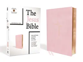 The Jesus Bible, NIV Edition, Leathersoft Over Board, Pink, Indexed, Comfort Print