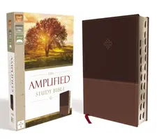 Amplified Study Bible, Imitált bőr, barna, indexált - Amplified Study Bible, Imitation Leather, Brown, Indexed