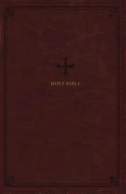 Nrsv, Katolikus Biblia, Standard személyi méret, bőrpuha, piros, Comfort Print: Szent Biblia - Nrsv, Catholic Bible, Standard Personal Size, Leathersoft, Red, Comfort Print: Holy Bible