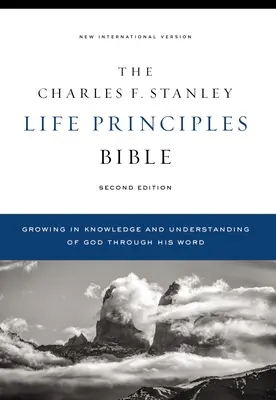 Niv, Charles F. Stanley Life Principles Bible, 2nd Edition, Hardcover, Comfort Print: Szent Biblia, Új nemzetközi változat - Niv, Charles F. Stanley Life Principles Bible, 2nd Edition, Hardcover, Comfort Print: Holy Bible, New International Version