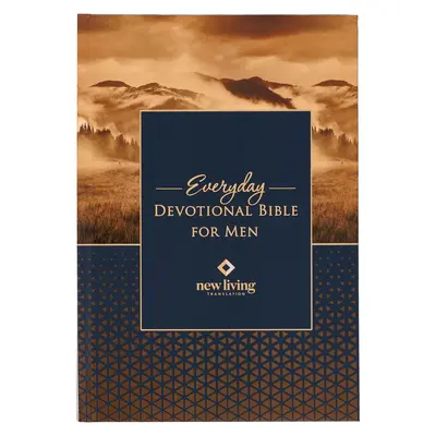 NLT Holy Bible Everyday Devotional Bible for Men (NLT Szent Biblia) New Living Translation (Új élő fordítás) - NLT Holy Bible Everyday Devotional Bible for Men New Living Translation