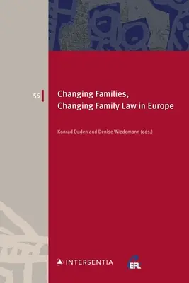 Változó családok, változó családjog Európában - Changing Families, Changing Family Law in Europe