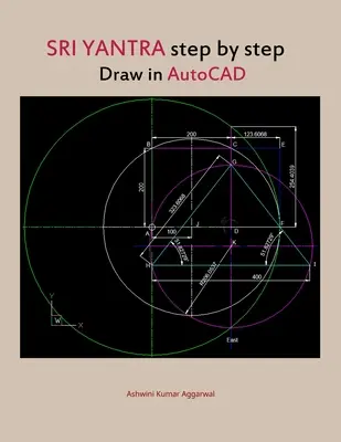 Sri Yantra lépésről lépésre rajzolás AutoCAD-ben - Sri Yantra step by step draw in AutoCAD