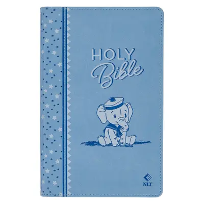 NLT Keepsake Holy Bible for Baby Boys Baptism Easter, New Living Translation, Kék - NLT Keepsake Holy Bible for Baby Boys Baptism Easter, New Living Translation, Blue