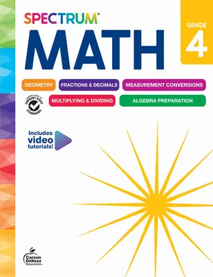 Spectrum Math Workbook, 4. osztály - Spectrum Math Workbook, Grade 4