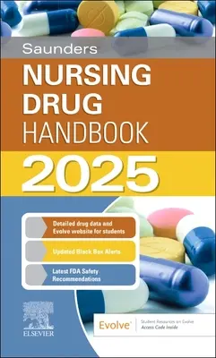 Saunders ápolói gyógyszerkönyv 2025 - Saunders Nursing Drug Handbook 2025