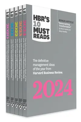 5 év kötelező olvasmányai a Hbr-től: 2024-es kiadás - 5 Years of Must Reads from Hbr: 2024 Edition