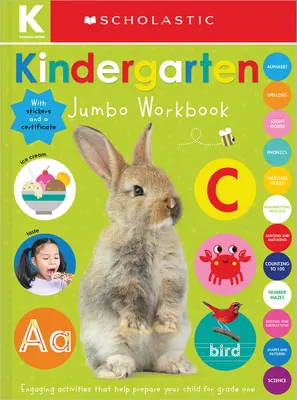 Óvodai Jumbo munkafüzet: Scholastic Early Learners - Kindergarten Jumbo Workbook: Scholastic Early Learners