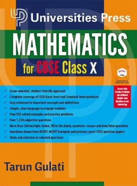 Matematika a Cbse X. osztály számára - Mathematics for Cbse Class X