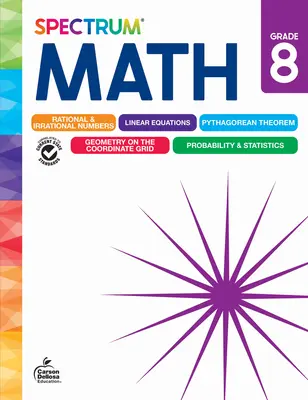 Spectrum Math Workbook, Grade 8