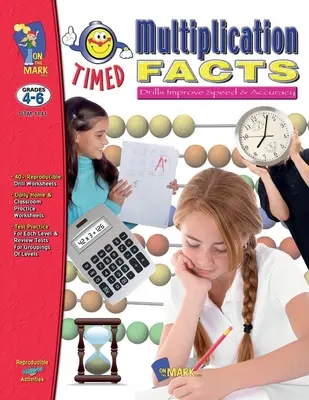 Időzített szorzási gyakorlatok 4-6. osztályosok - Timed Multiplication Drill Facts Grades 4-6