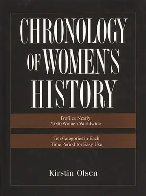 A női történelem kronológiája - Chronology of Women's History