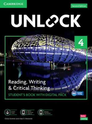 Unlock Level 4 Reading, Writing and Critical Thinking Student's Book with Digital Pack [With eBook]