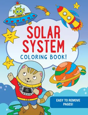 Naprendszer színezőkönyv - Solar System Coloring Book