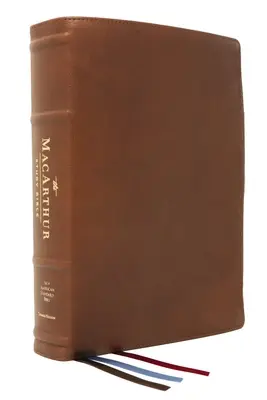 Nasb, MacArthur Study Bible, 2. kiadás, prémium kecskebőr, barna, Premier Collection, Comfort Print: Unleashing God's Truth One Verse at a Ti - Nasb, MacArthur Study Bible, 2nd Edition, Premium Goatskin Leather, Brown, Premier Collection, Comfort Print: Unleashing God's Truth One Verse at a Ti