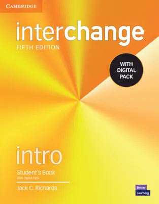 Interchange Intro Student's Book with Digital Pack [e-bookkal] - Interchange Intro Student's Book with Digital Pack [With eBook]