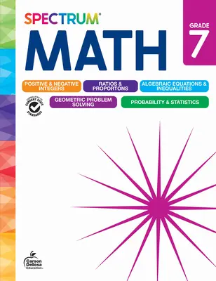 Spectrum Math Workbook, 7. osztály - Spectrum Math Workbook, Grade 7