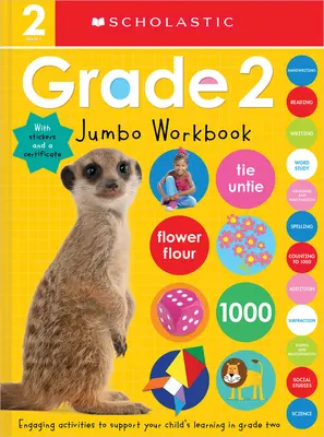 Második osztályos Jumbo munkafüzet: Scholastic Early Learners - Second Grade Jumbo Workbook: Scholastic Early Learners