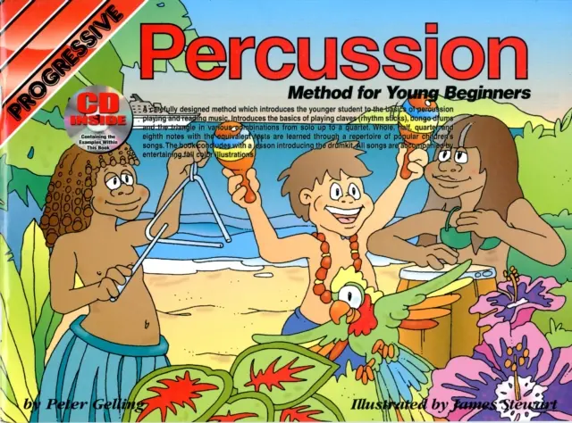 Progresszív ütőhangszeres módszer fiatal kezdők számára - Progressive Percussion Method for Young Beginners