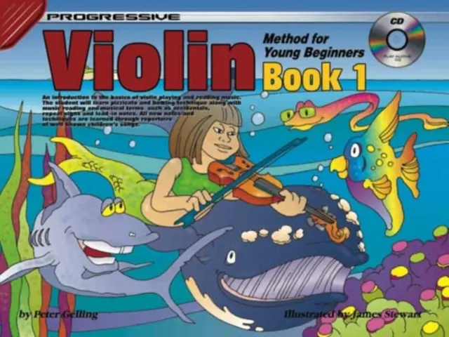 Progressive Violin Method for Young Beginners - Bk 1 - Progressive Violin Method for Young Beginners-Bk 1