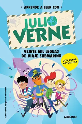 Fonetika spanyolul-Aprende a Leer Con Julio Verne: Veinte Mil Leguas de Viaje Su Bmarino / Phonics in Spanish-Twenty-Thousand Leagues Under the Sea (Fonetika spanyolul - Húszezer mérföld a tenger alatt) - Phonics in Spanish-Aprende a Leer Con Julio Verne: Veinte Mil Leguas de Viaje Su Bmarino / Phonics in Spanish-Twenty-Thousand Leagues Under the Sea